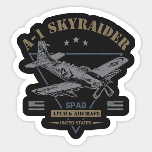 A-1 Skyraider "SPAD" Sticker